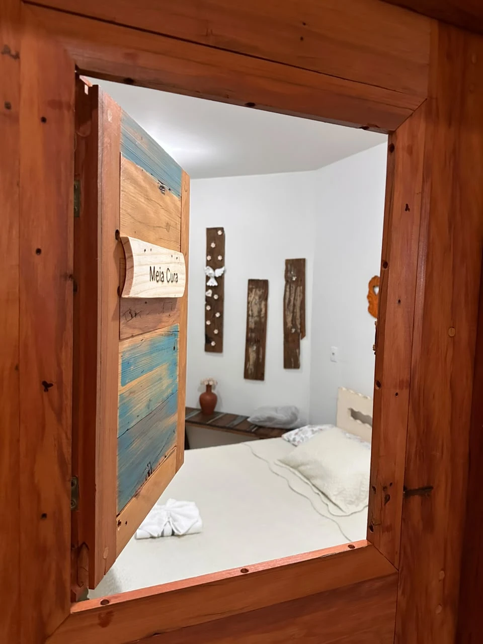 Quarto Meia Cura da Pousada Machado em Frutal